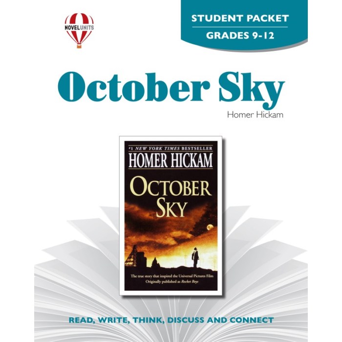 October sky student worksheet answers