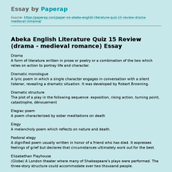 Abeka american literature test 10