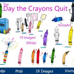 The day the crayons quit red crayon